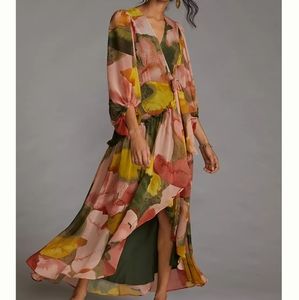 Hutch Geo Wrap Dress